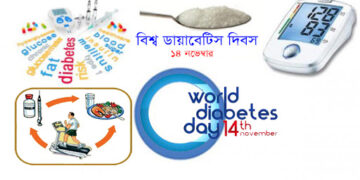 আজ বিশ্ব ডায়াবেটিস দিবস