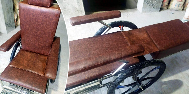 দেশের প্রথম স্মার্ট হুইল চেয়ার উদ্ভাবন