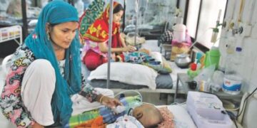শিশু হাসপাতালে দ্বিগুণ রোগী