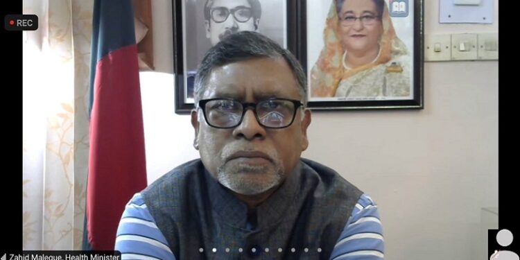দেশে অক্সিজেনের অভাব নেই: স্বাস্থ্যমন্ত্রী