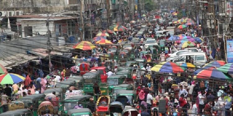 স্বাস্থ্যবিধি না মানায় চায়না টাউন মার্কেট বন্ধ