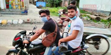 ফোন করলেই হাজির ‘চুলকাঠি অক্সিজেন ব্যাংকের সদস্যরা