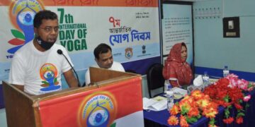 কোয়ান্টাম ফাউন্ডেশনে বিশ্ব যােগ দিবস উদযাপন