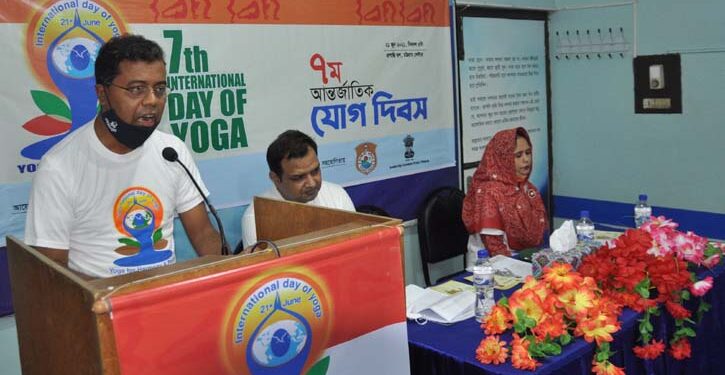 কোয়ান্টাম ফাউন্ডেশনে বিশ্ব যােগ দিবস উদযাপন