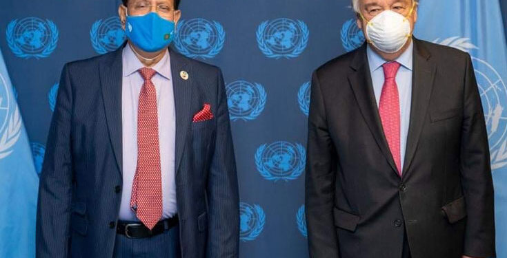 সবাই যেন টিকা পায়,জাতিসংঘকে পররাষ্ট্রমন্ত্রীর অনুরোধ