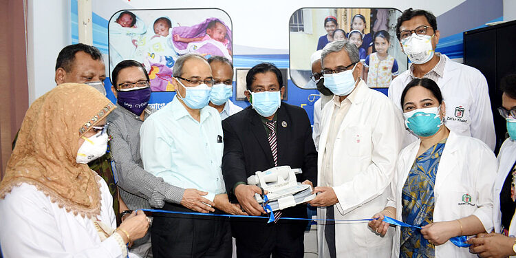 বিএসএমএমইউতে অপরিণত নবজাতকের চোখের চিকিৎসায় ক্লিনিক উদ্বোধন