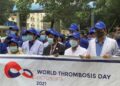বিএসএমএমইউতে বিশ্ব থ্রম্বোসিস দিবস পালিত