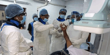 নতুন পদ্ধতিতে শজিমেক হাসপাতালে হার্টের রোগীদের সফল এনজিওগ্রাম