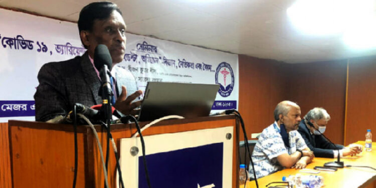দ্রুত ছড়ালেও ওমিক্রন ডেল্টার থেকে ভয়ংকর নয়: ড. বিজন শীল