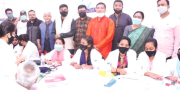 আলকরণ ওয়ার্ড আওয়ামী লীগের বিনামূল্যে চিকিৎসা ক্যাম্প