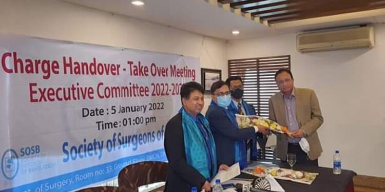 ‘এসওএসবি’ প্রেসিডেন্ট এর দায়িত্ব নিলেন ডা. মোহাম্মদ খুরশীদ আলম
