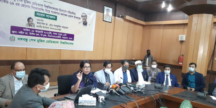 গবেষণায় ফলাফল :বর্তমানে আক্রান্তদের ২০ শতাংশেরই ওমিক্রন