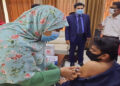 গণটিকাদান কার্যক্রম পরিদর্শনে চট্টগ্রাম জেলা প্রশাসক
