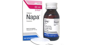 নির্ধারিত ব্যাচের নাপা সিরাপ বিক্রি বন্ধের নির্দেশ