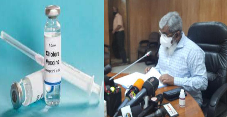 কলেরার ৭৫ লাখ ডোজ টিকা আসছে মে মাসে : মন্ত্রিপরিষদ সচিব