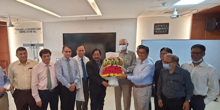শেখ হাসিনা বার্ন অ্যান্ড প্লাস্টিক সার্জারি ইনস্টিটিউটের পাশে থাকবে বিএসএমএমইউ