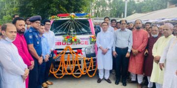 লক্ষ্মীপুরের রায়পুরে চালু হলো অনলাইন অ্যাম্বুলেন্স সেবা ‘স্বপ্নযাত্রা’