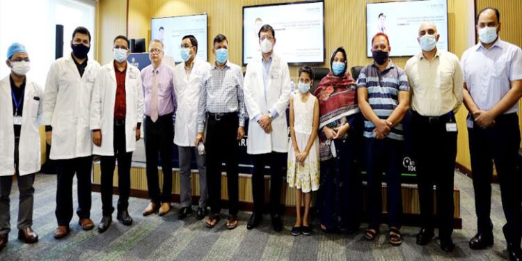 প্রথমবার চট্টগ্রাম এভারকেয়ারে শিশুর স্কোলিওসিস সার্জারি সম্পন্ন