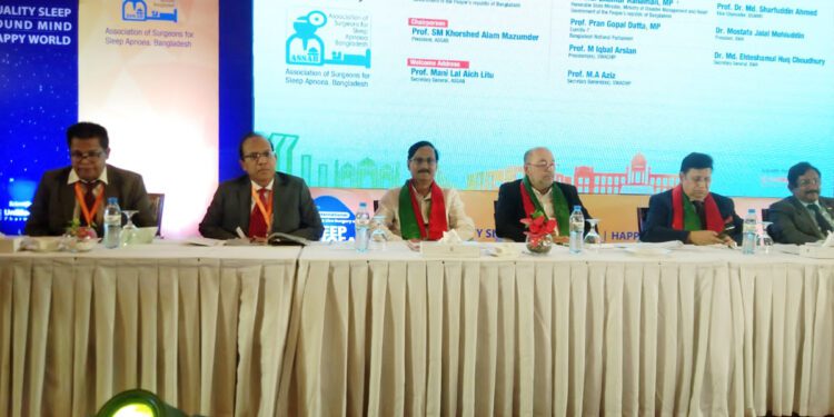 স্লিপ অ্যাপনিয়া রোগে ভুগছে দেশের ৩ কোটি মানুষ