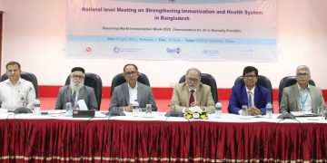 টিকাদানে বিশ্বে রোলমডেল হলো বাংলাদেশ
